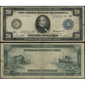 Stany Zjednoczone Ameryki (USA), 20 dolarów, 1914