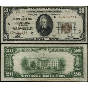 Stany Zjednoczone Ameryki (USA), 20 dolarów, 1929