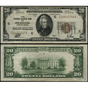 United States of America (USA), $20, 1929