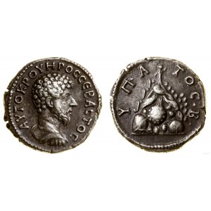 Rzym prowincjonalny, didrachma, 161-166, Kapadocja