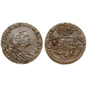 Polen, Pfennig, 1755, Gubin