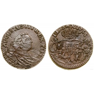 Poland, penny, 1755, Gubin