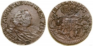 Polska, grosz, 1755, Gubin