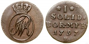 Polska, szeląg, 1797 B, Wrocław
