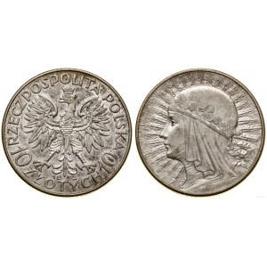 Poland, 10 gold, 1932, London