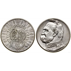 Polen, 5 Zloty, 1934 S, Warschau