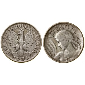 Poland, 2 zloty, 1925, Philadelphia