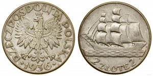 Polska, 2 złote, 1936, Warszawa