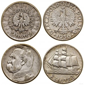 Polen, Satz: 2 x 2 Gold, 1934 und 1936, Warschau