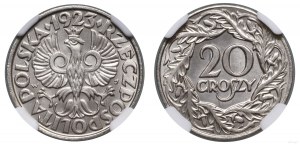 Poland, 20 pennies, 1923