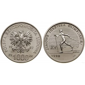 Poland, 1,000 zloty, 1987, Warsaw