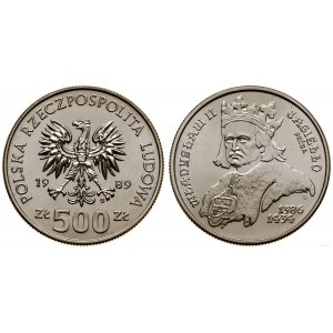 Poland, 500 zloty, 1989, Warsaw