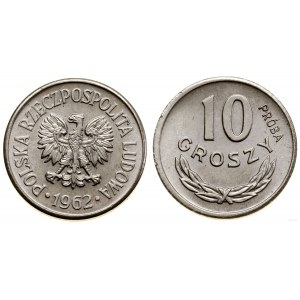 Polska, 10 groszy, 1962, Warszawa