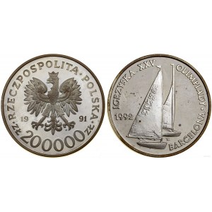 Polska, 200.000 złotych, 1991, Warszawa