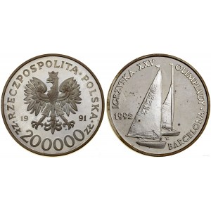 Polen, 200.000 PLN, 1991, Warschau