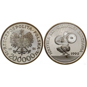 Polska, 200.000 złotych, 1991, Warszawa