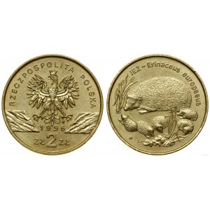 Polen, 2 Zloty, 1996, Warschau