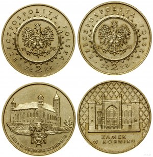 Polska, zestaw 2 x 2 złote, Warszawa