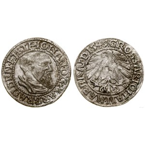 Schlesien, Pfennig, 1545, Krosno