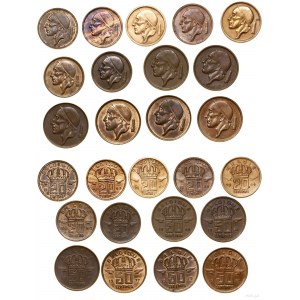 Belgium, set of 13 coins