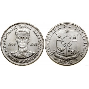 Filipiny, 1 peso, 1969, Coatesville