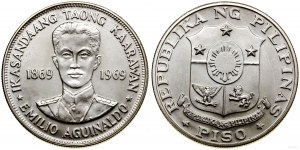 Philippines, 1 peso, 1969, Coatesville