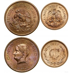 Meksyk, zestaw 2 monet, Meksyk