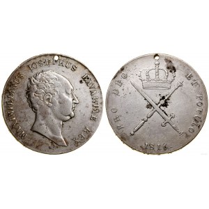 Germany, thaler, 1816, Munich