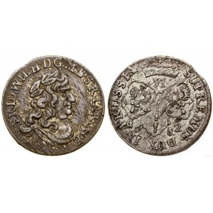 Germany, sixpence, 1682 HS, Königsberg