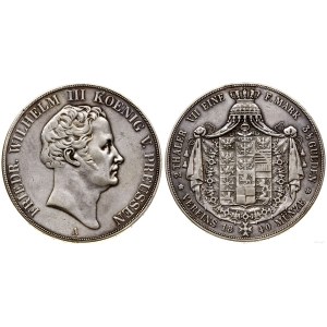 Niemcy, dwutalar = 3 1/2 guldena, 1840 A, Berlin