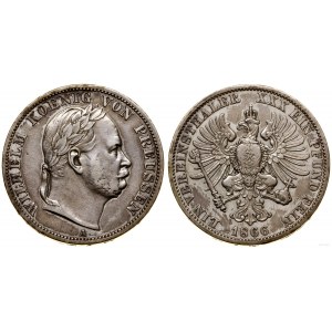 Germany, thaler, 1866 A, Berlin