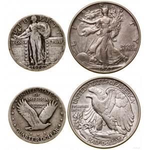 Stany Zjednoczone Ameryki (USA), zestaw 2 monet