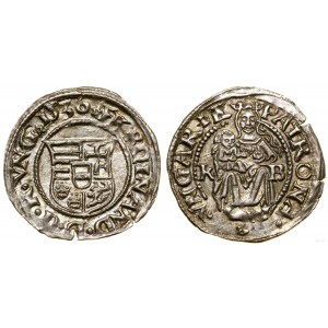 Hungary, denarius, 1536 KB, Kremnica