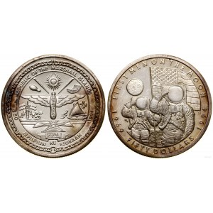 Marshall Islands, $50, 1994, Coeur d'Alene