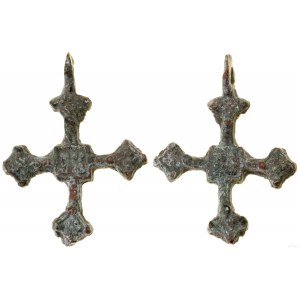 Andacht, mittelalterliches Kreuz, 11-13. Jahrhundert