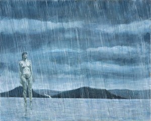 Magdalena Kulesza-Fedkowicz (ur. ur. 1981), Rain on the Hornidal’s Lake; 2020
