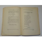 WYSPIAŃSKI Stanisław - PISMA POŚMIERTNE. WIERSZE FRAGMENTY DRAMATYCZNE, UWAGI; 1910-I Edition
