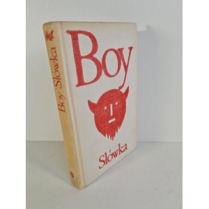 BOY [ TADEUSZ ŻLEŃSKI ] - SLOVA