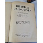 SOKOLNICKI Michał, MOŚCICKI Henryk, CYNARSKI Jan - HISTORJA POWSZECHNA, pod ogólną red. M. Sokolnicki