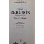 BERGSON Henri - PAMÄŤ A ŽIVOT Majstrovské diela veľkých mysliteľov