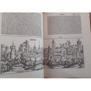 SCHEDEL Hartmann - WELTCHRONIK Gesamtausgabe von 1493, Velmi působivé a vzácné faksimilové vydání slavné Světové kroniky.