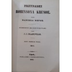 DEFOE Daniel - THE CASES OF ROBINSON KRUZOE Volume I-II with il.GRANDVILE`A, Wyd.1954