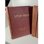 SZTUKI PIĘKNE Miesięcznik poświęcony architekturze, rzeźbie, malarstwu, grafice i zdobnictwu. Tom I-X