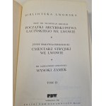 BIBLIOTEKA LWOWSKA I.-VI. diel Reprint JYDZI LWOWSCY DZIELNICA ŻYDOWSKA