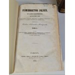 MACIEJOWSKI Aleksander - PIŚMIENNICTWO POLSKIE od czasów najdawniejszych aż do roku 1830 Tom I-III plus uzupełnienie - KOMPLET