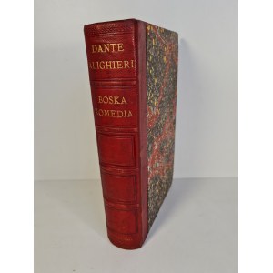 DANTE Alighieri - THE DIVINE COMEDY Wyd.1870 BOOK OF UMIASTOWSKY