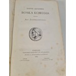 DANTE ALIGHIERI - BOŽSKÁ KOMÉDIA vyd.1870 UMIASTOVSKÝ KOSTOL