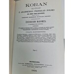 KORAN (Al-Koran) Volume I-II with a biography of MAHOMETA