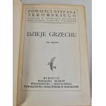 ŻEROMSKI Stefan - DZIEJE GRZECHU Tom I-II Wydawnictwo J.Mortkowicza 1928