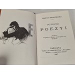 KONOPNICKA Marya - WYBÓR POEZYI Reprint Cycle of miniatures by Gebethner and Wolff